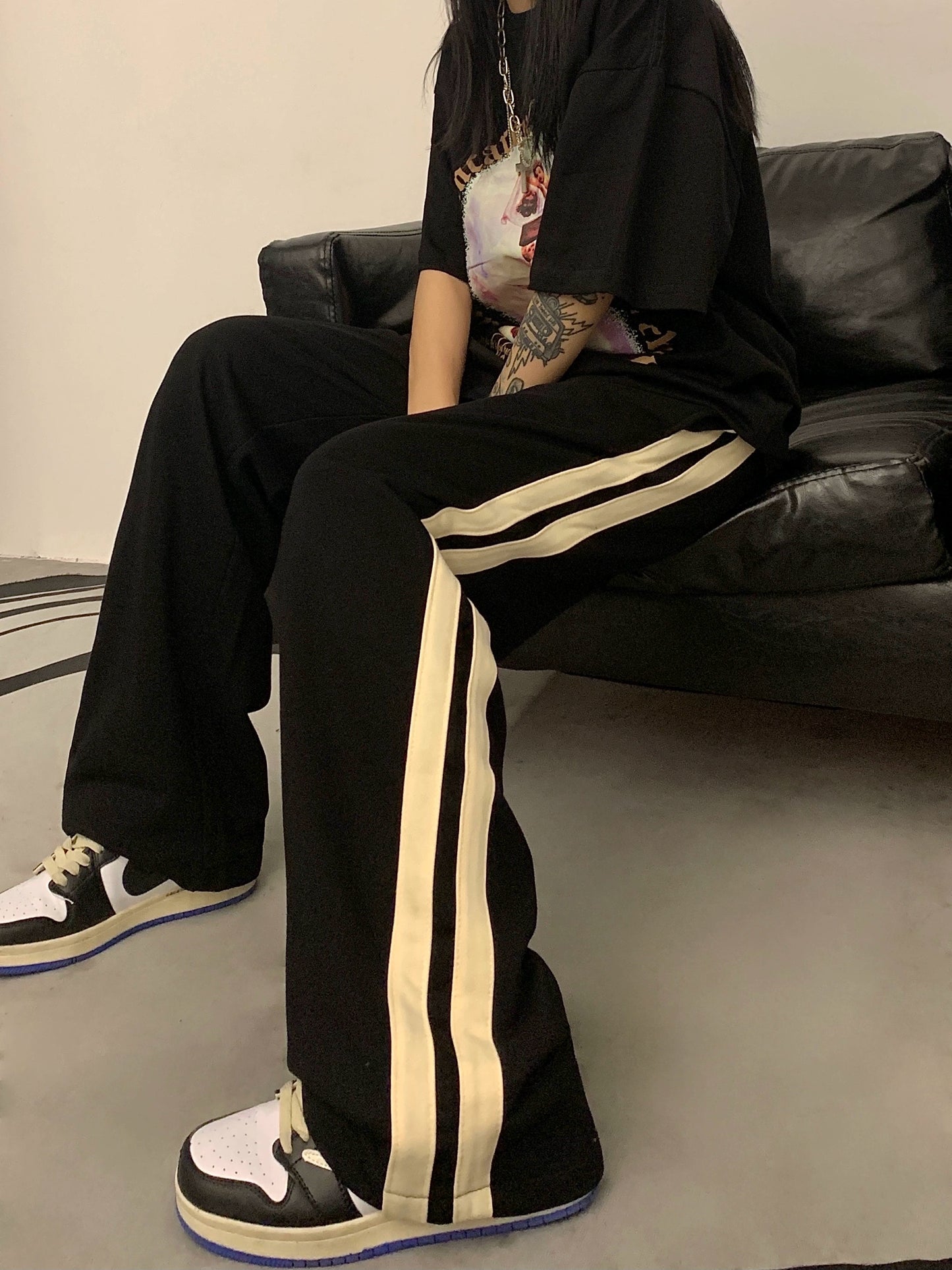 Sweet Oxygen Girl Striped Sweatpants