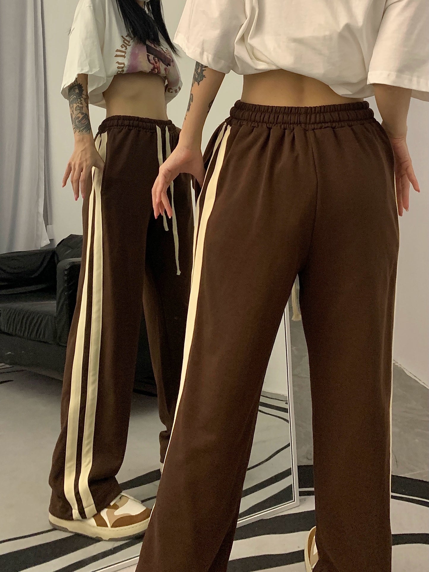 Sweet Oxygen Girl Striped Sweatpants