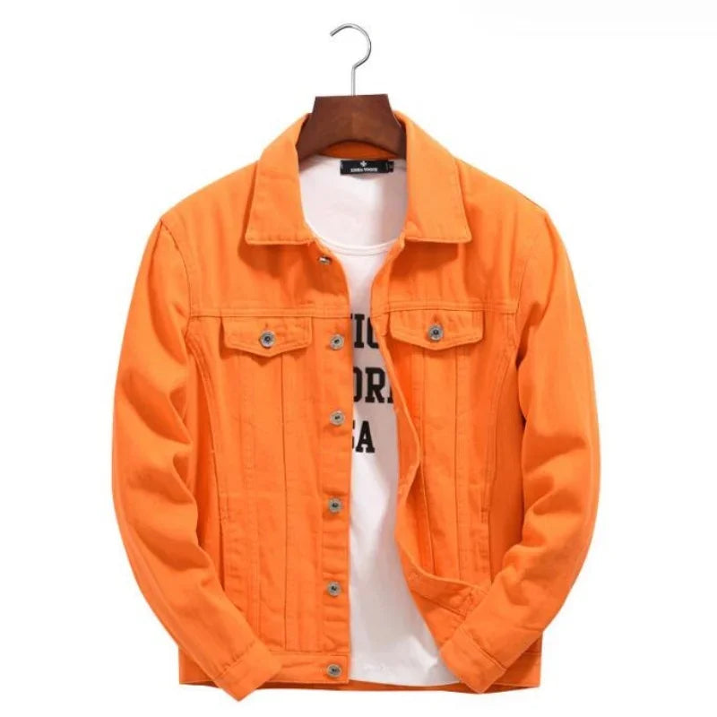 KAYOULAI Top Denim Jacket Men Women Clothes 2025 Autumn Fashion