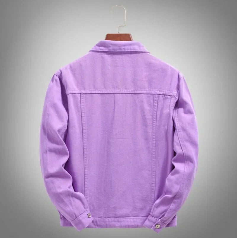 KAYOULAI Top Denim Jacket Men Women Clothes 2025 Autumn Fashion