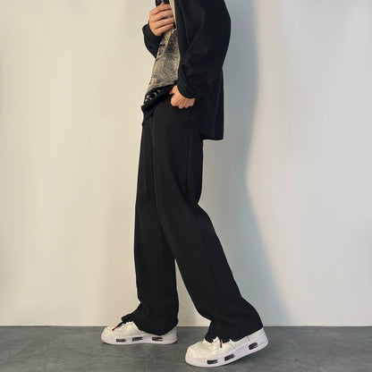 American Style Oversize Fancy Hidden Hook Pants