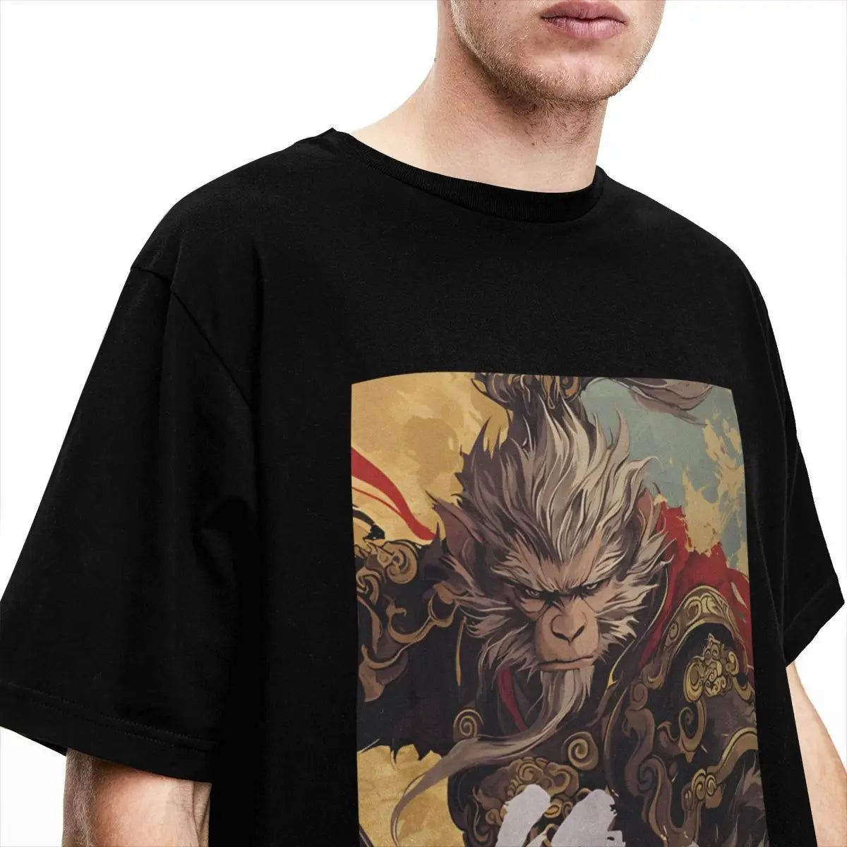 Black Myth Wukong Action Game T-Shirt