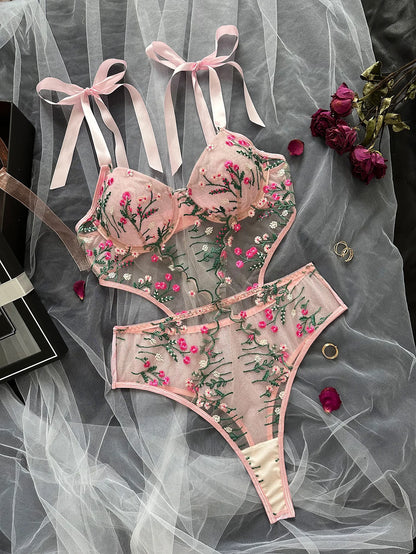 Sexy Lingerie Set - Bra & Panties, Women's Choice Thong