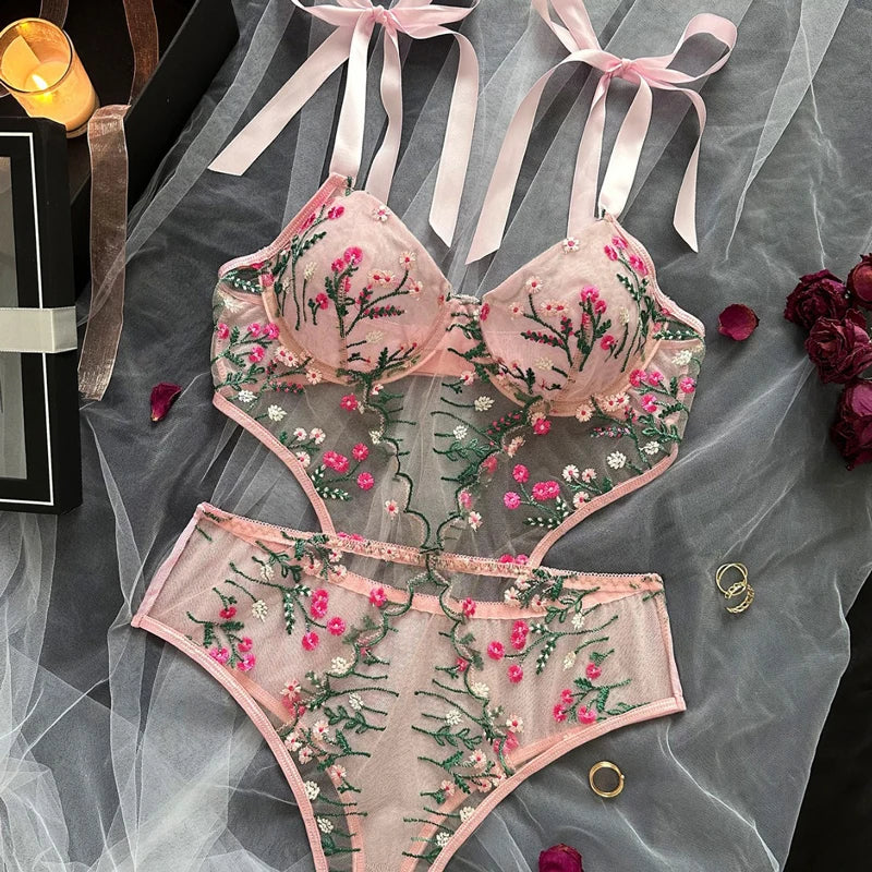 Sexy Lingerie Set - Bra & Panties, Women's Choice Thong