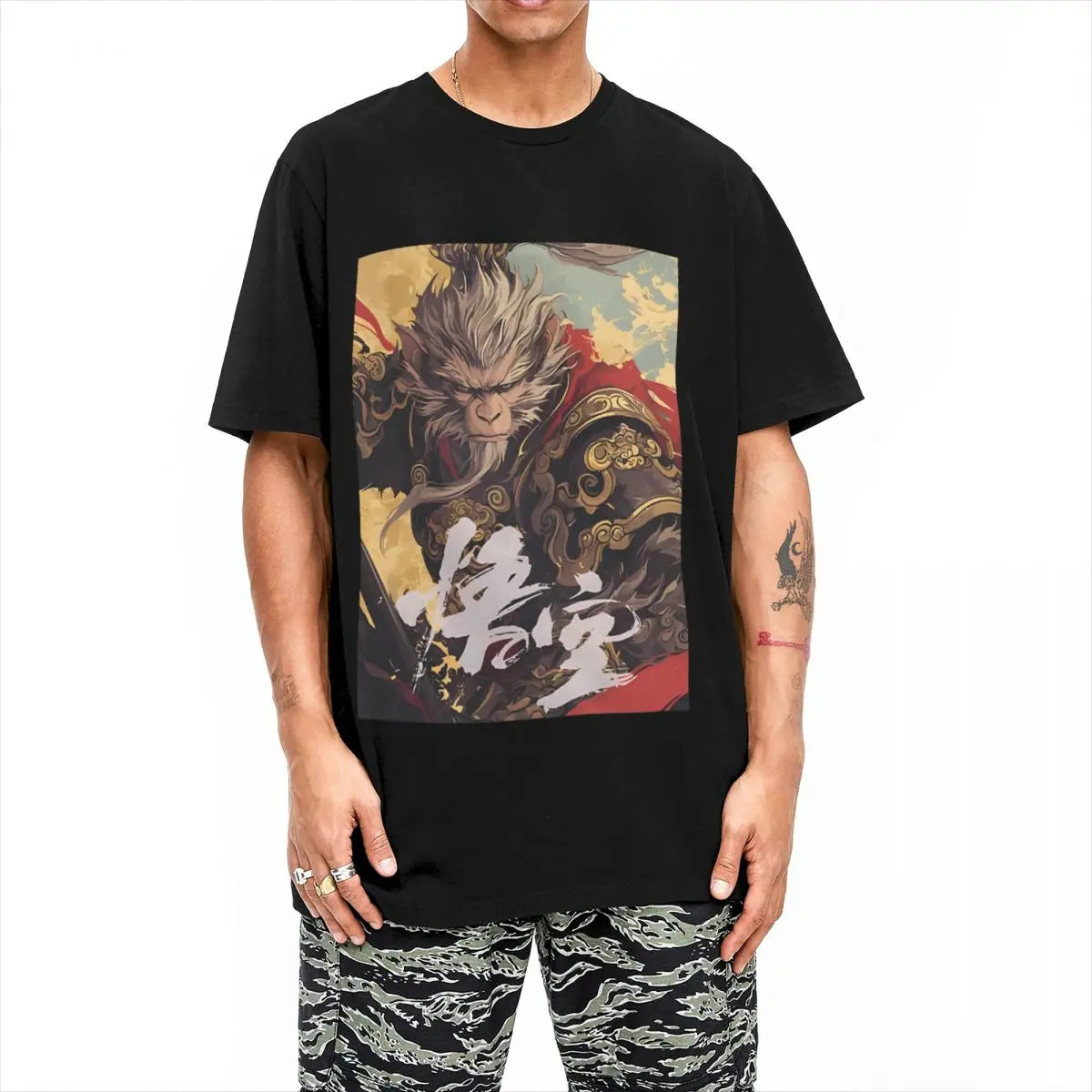 Black Myth Wukong Action Game T-Shirt